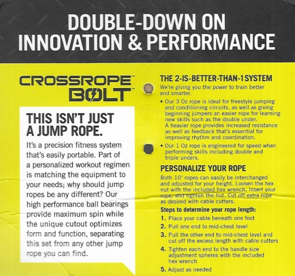 Freestyle Speed Jump Rope