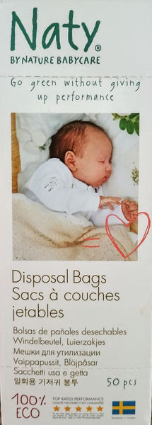 Naty by Nature babycare Eco Diaper/Nappy Disposal Bags
