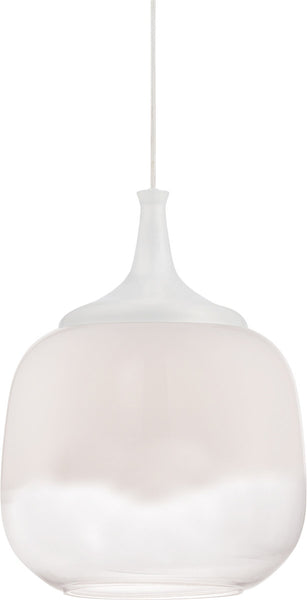 Mini Stellar LED Glass Pendant, White 15W