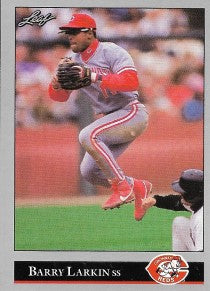 1992 Leaf Baseball Card #73 Barry Larkin