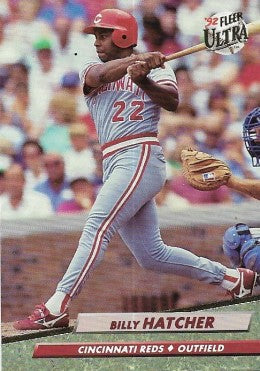 1992 Fleer Ultra Baseball Card #190 Billy Hatcher