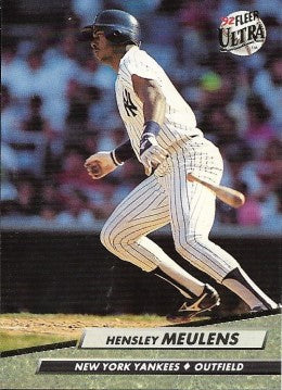 1992 Fleer Ultra Baseball Card #106 Hensley Meulens