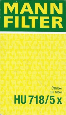 Mann-Filter HU 7185 X