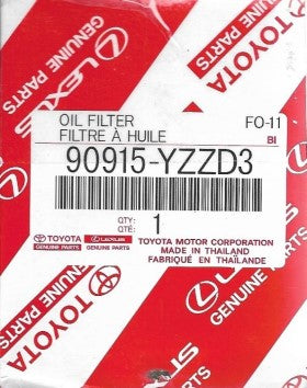 Toyota 90915-YZZD3 Oil Filter