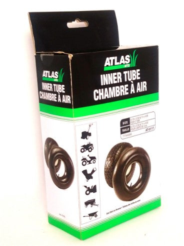 Atlas Replacement Inner Tube for Rubber Tires, 4.10 x 3.50 /11 x 4.00 for 4-Inch Rims