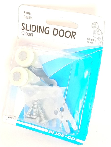Slide-Co Closet Door Roller with Top Hung