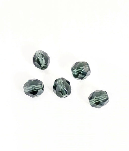 150 Pieces Midnight Black Beads Synthetic Agate 