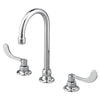 American Standard Monterrey® 8-Inch Widespread Gooseneck Faucet With Wrist Blade Handles