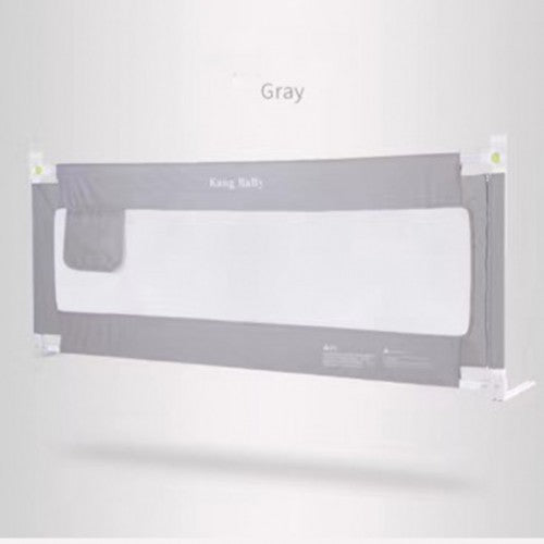 ToyTexx 1 Side End Guardrail Safety Children Bed Panel, Queen Grey