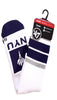 47 Brand New York University Hybrid Crew Socks, Large