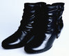 Women’s Cobb Hill Alexandra Collection Leather Black Boots, 6.5