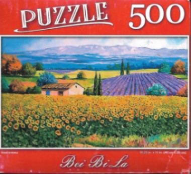 Bei Bi La Rural Scenery Mini Jigsaw Puzzle - 500 Piece 18.25” x 11”