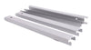 Hirsh Lateral Front to Back Rail Kit (Set of 4), Grey