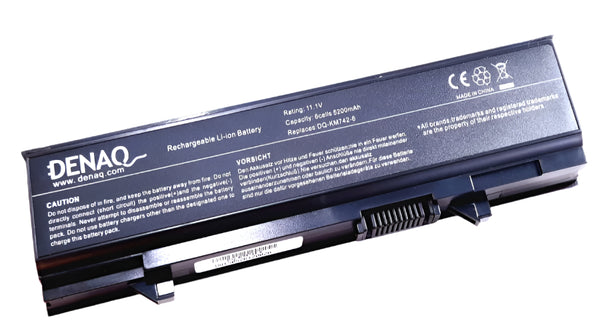 6-Cell 5200mAh Li-Ion Laptop Battery for DELL Latitude E5500, E5400, E5410, 5510