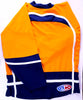 Athletic Knit Youth Hockey Jerseys, Gold  Navy Blue