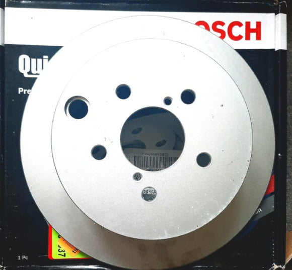 Bosch QuietCast Premium Disc Rear Brake Rotor Fits Select Subaru Models