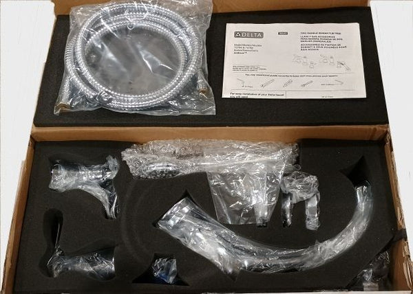 Delta Faucet Linden Roman Tub Faucet with Hand Shower, Chrome