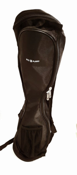 ECO-FUSED Waterproof Backpack - Carry Handle for 7" Wheels and max. 23.5" Long - Black