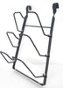 Hanging Pot Lid Organizer, Foldable Cookware Lid Storage Rack 3 Tier