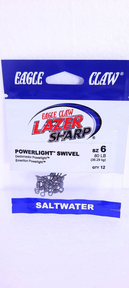 Eagle Claw Lazer Sharp Powerlight Swivel
