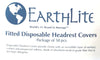 Earthlite Fitted Disposable Headrest Covers, 50 Count