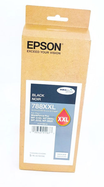 Original Epson T788XXL120 (788XXL) DURABrite Ultra XL PRO High-Yield Ink, Black