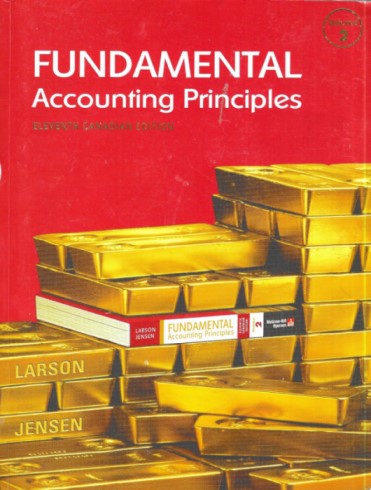 Fundamental Accounting Principles, 11th Canadian Edition