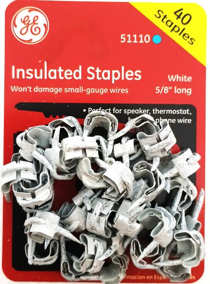 GE Insulated Staples 