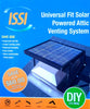 ISSI Universal Fit Solar Powered Attic Venting System