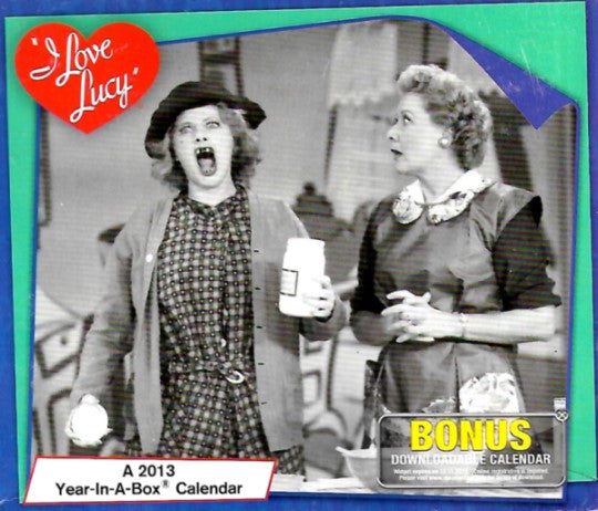 I Love Lucy: A 2013 Year-In-A-Box Calendar