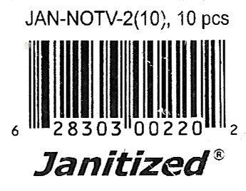 Janitized Premium Replacement Commercial Vacuum Paper Bag for Nobles Tidy-Vac Canister Model