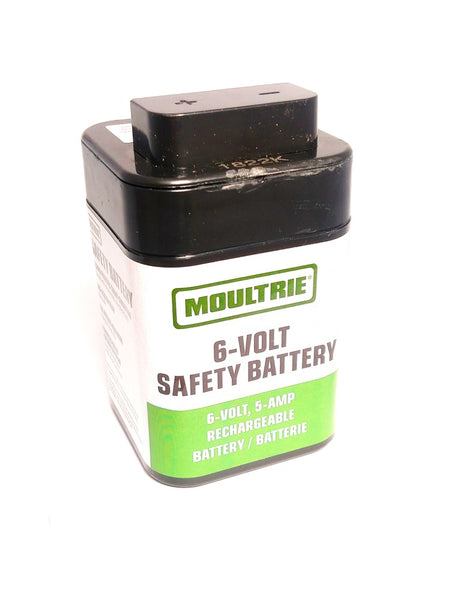 Moultrie 6-Volt, 5-Amp Rechargeable Safety Battery