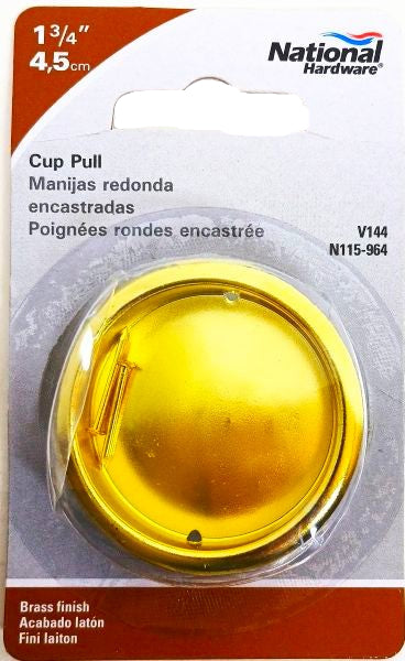 National Hardware Recessed Round Cup