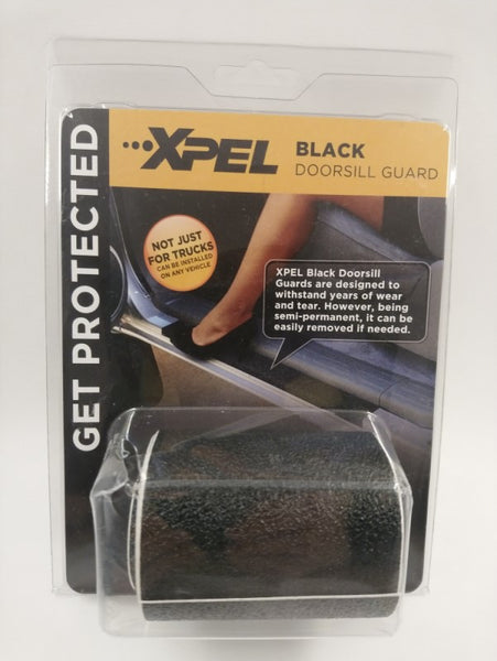 XPEL Black Universal Door Sill Guard (60" x 2.75") Paint Protection Film Kit