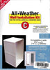 Perfect Pet Wall Kit for All Weather Dog Door, Extra Large C