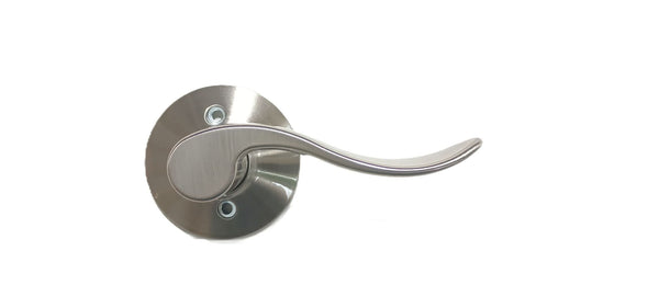 Schlage Accent Dummy Lever Left-Handed, Satin Nickel