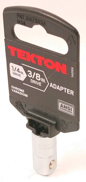 TEKTON 14 in. Drive (F) by 38 in. Drive (M) Adaptor, Chrome