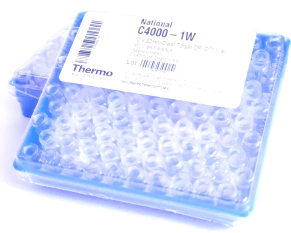 Thermo Scientific Clear Glass 2mL/1.8mL Vials, Pack of 100
