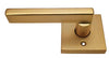 Weiser Halifax Gold Non-Turning Dummy Door Handle, Satin Brass