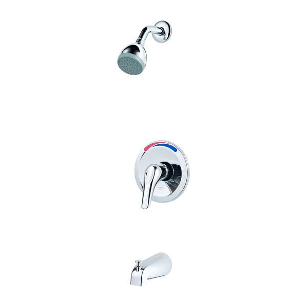 Pfister Pfirst Series 1-Handle Tub and Shower Trim, Polished Chrome