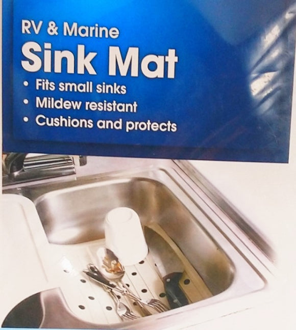 Camco RV & Marine Sink Mat - White. New, 