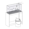 Aqueon Medium Siphon Vacuum Gravel Aquarium Cleaner, 9-Inch