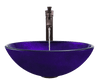 MR Direct 642 Foil Undertone Purple Glass Vessel Sink