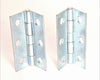 Silver Tone Metal Cabinet Butt Hinge, 2-1/2” 64mm