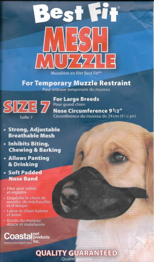 Coastal Pet Nylon Best Fit Dog Muzzle