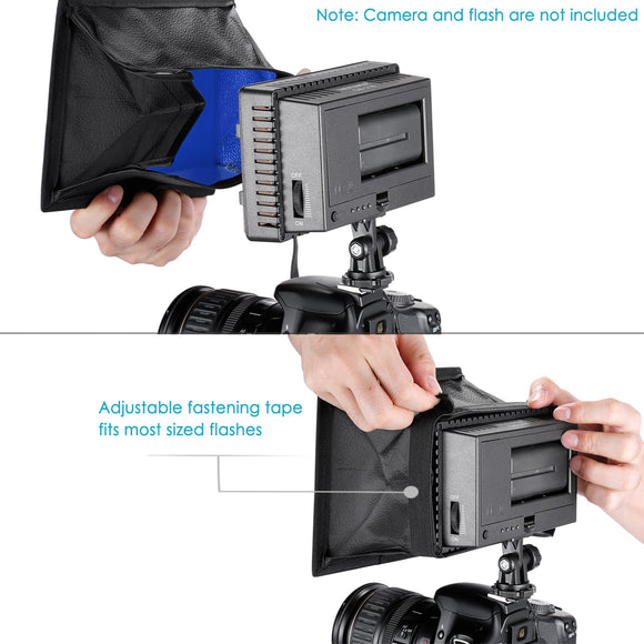 Neewer Camera Collapsible Diffuser Mini Softbox 5.9x 6.7 inches for CN-160, CN-126 and CN-216 LED Lights