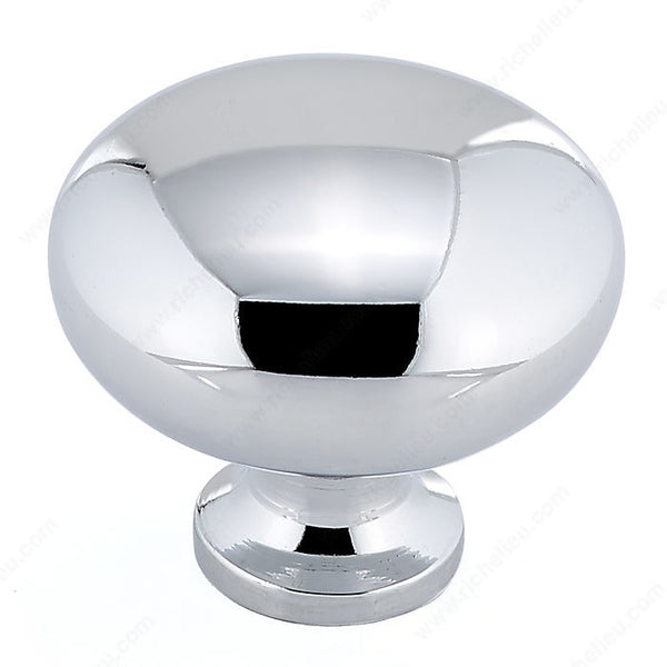 Richelieu Contemporary Metal Knob BP770140, Chrome (Bag of 10)