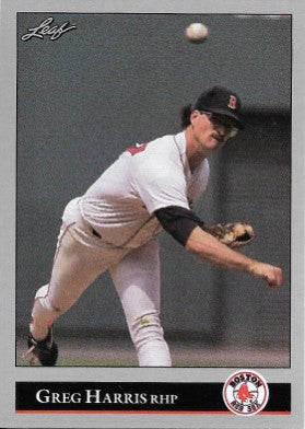 1992 Leaf Baseball Card #154 Greg Harris