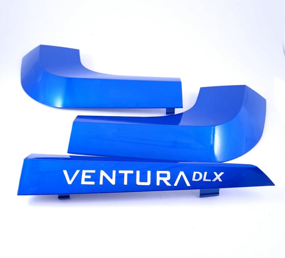 Plastic Replacement Panels for Ventura DLX Mobile Cart, Shroud Kit S08--083-00154, Blue