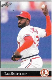 1992 Fleer Ultra Baseball Card #270 Lee Smith